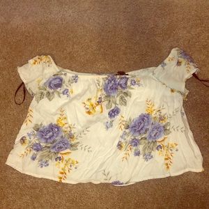 Off The Shoulder Crop